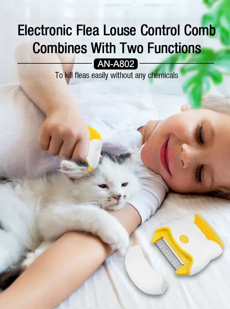 Electric Flea Zapper Comb