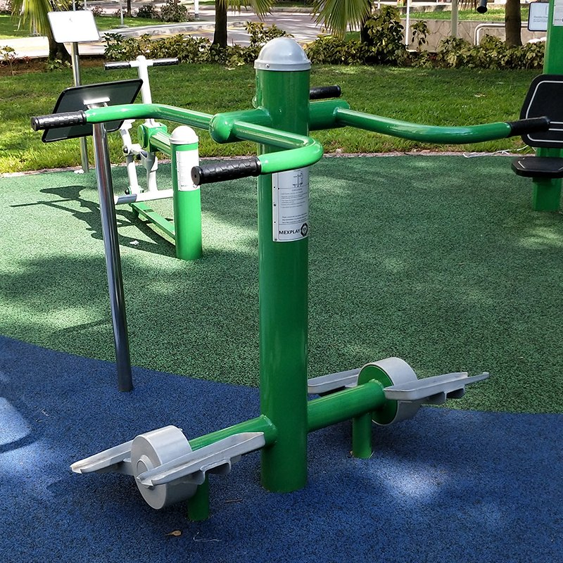 Galvanized Park Outdoor Gym Fitness Equipment Stepper for Leg Exercise
