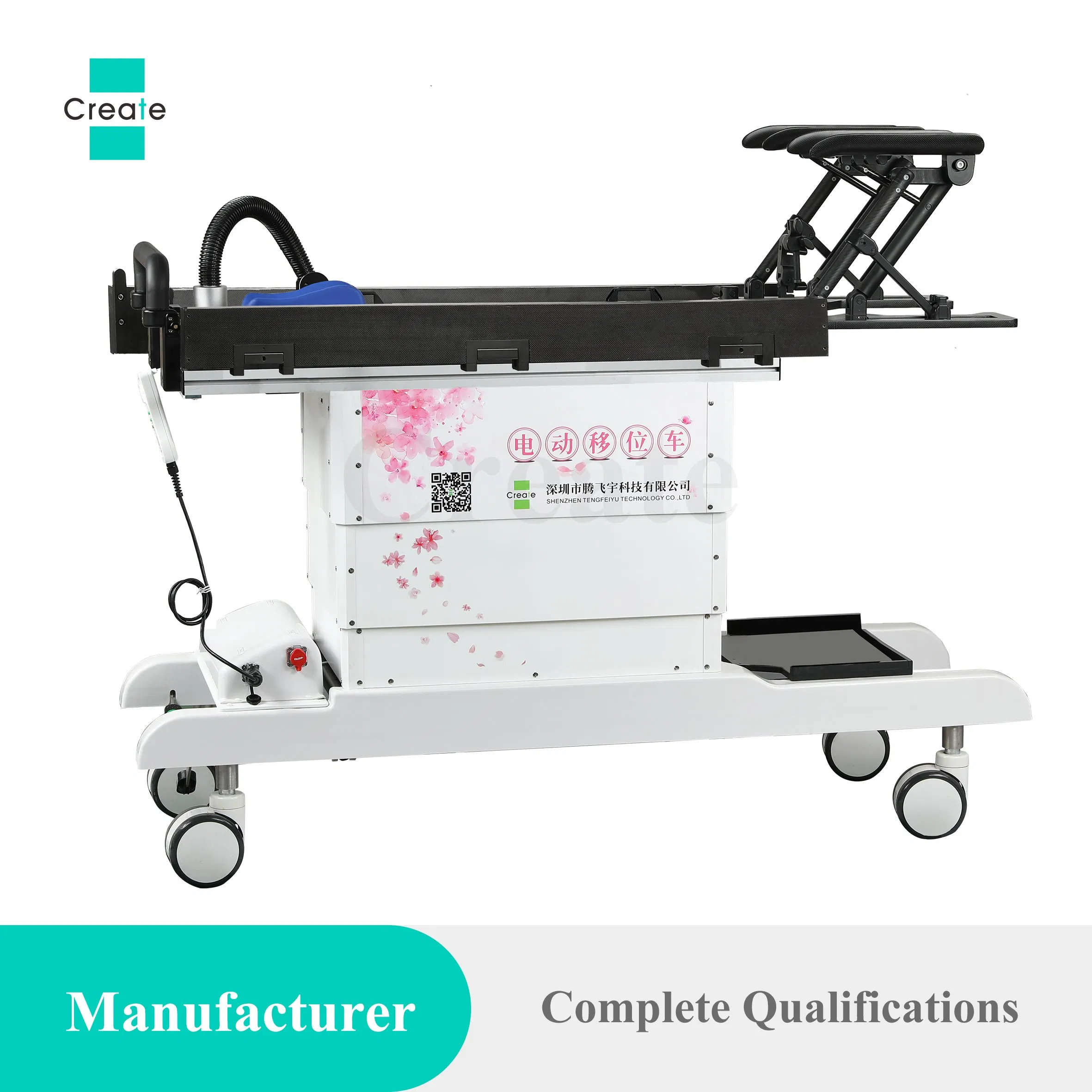 Create Patient Positioning &amp; Transfer System for Mechanical Brachytherapy Positioning Transfer