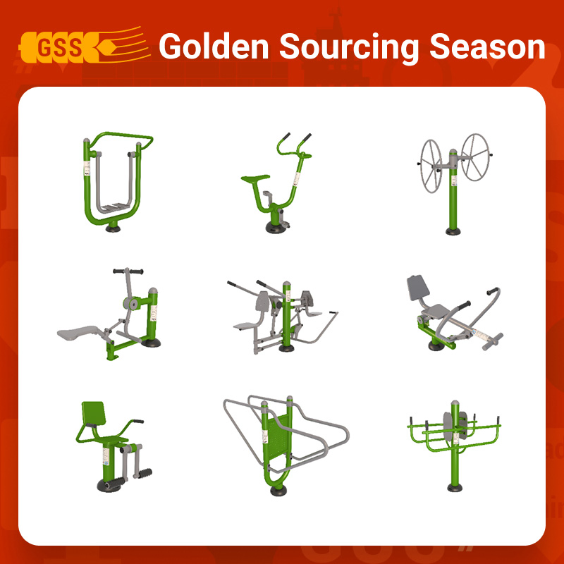 All-Weather Outdoor Fitness Gym Equipment for Every Activity