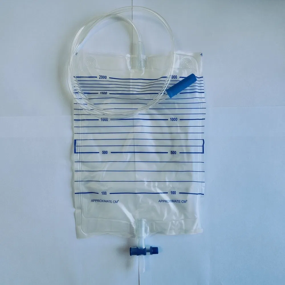 Wholesale Customized Medical Disposable Urine Bag for Bedridden Patient Care