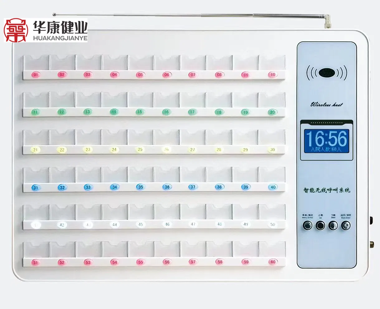Wired Medical Intercom System Hospital Corridor Screen LED Digital Display
