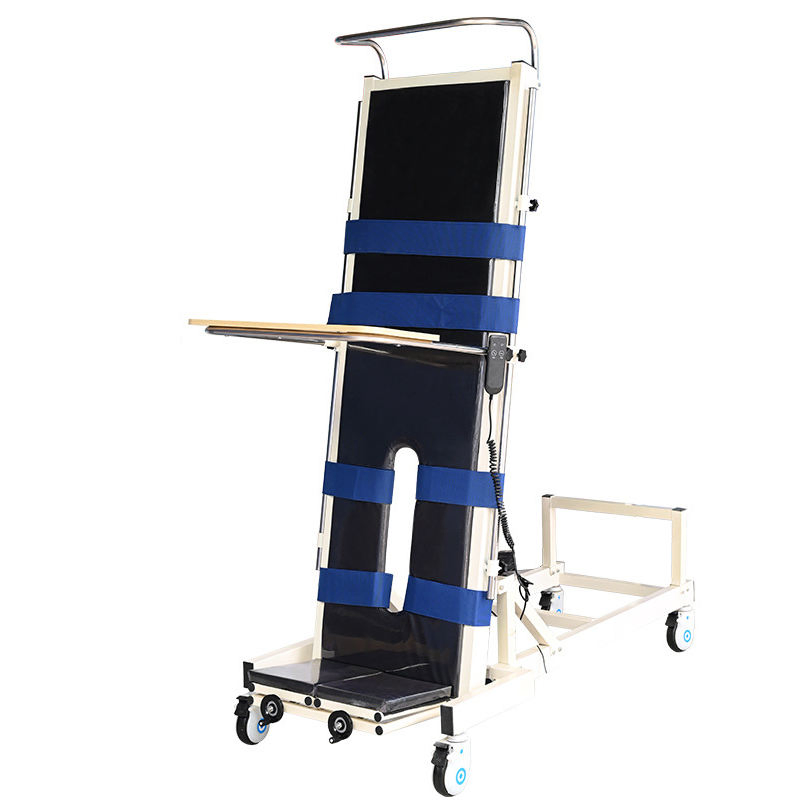 Hospital Multifunctional Electric Standing Training Bed Upright Tilt Training Medical Bed