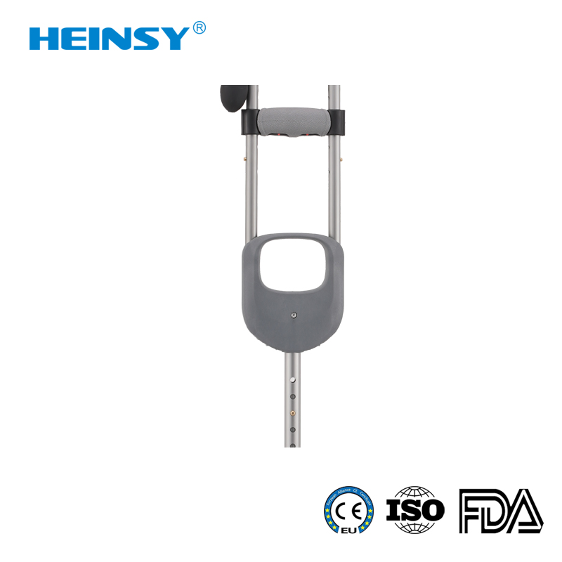Hes Adjustable Aluminum Forearm Walking Ultra-Light Elbow Crutches for Elderly People Walking Canes