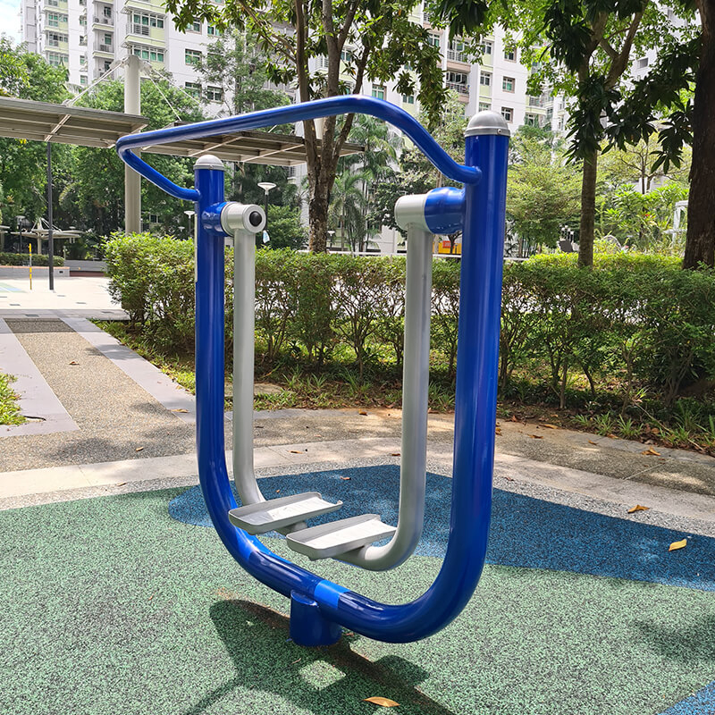Single Stainless Steel Tube Outdoor Air Walker Fitness Equipment
