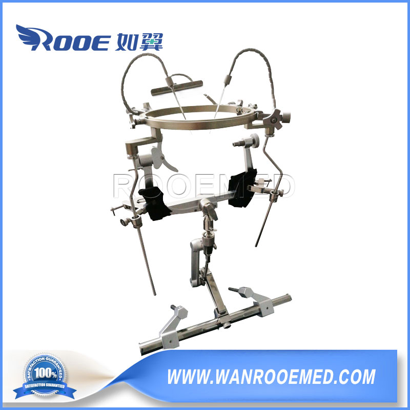 Aota303 Aluminum Alloy 3 Pin Skull Fixation Device Cranial Stabilization Halo Retractor System