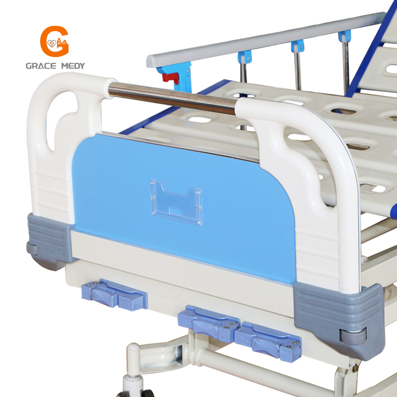 ICU Medical Nursing Care Bed Manual Hospital Furniture Clinic Patient Bed