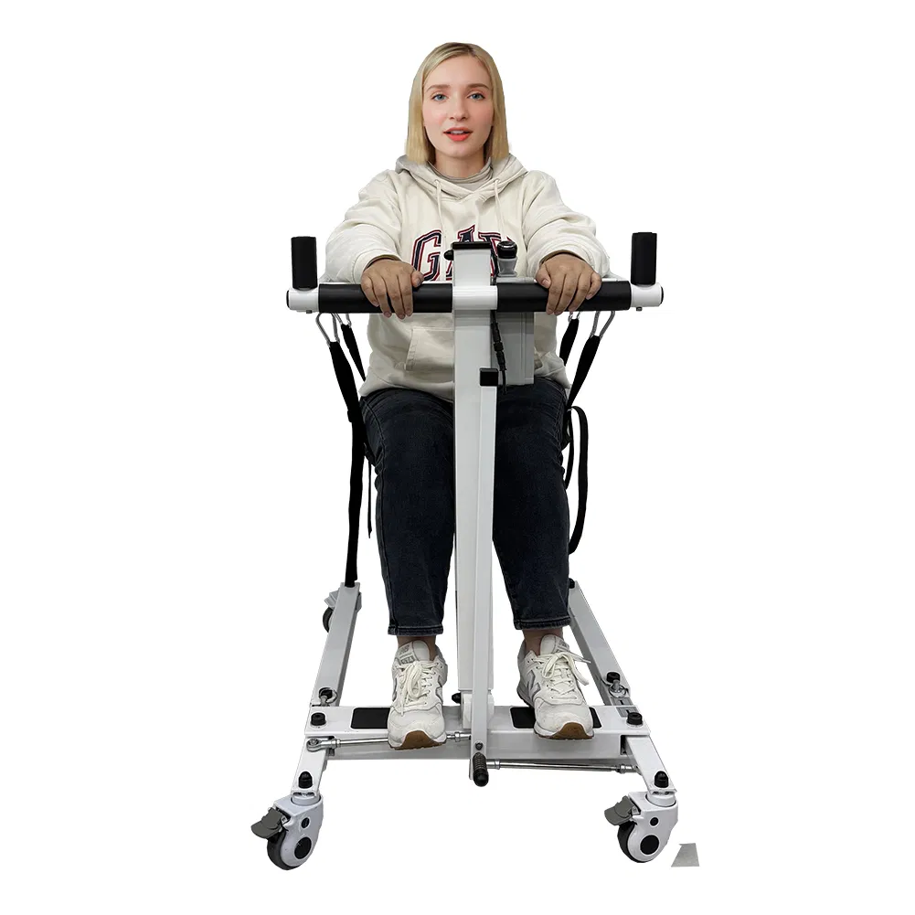 Mobility Training Assistance Adjustable Electric Transfer Chair Rehabilitation Equipment