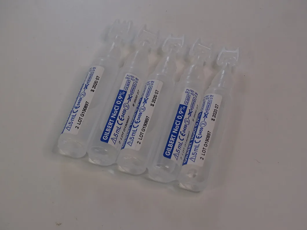 Saline Solution Packaging