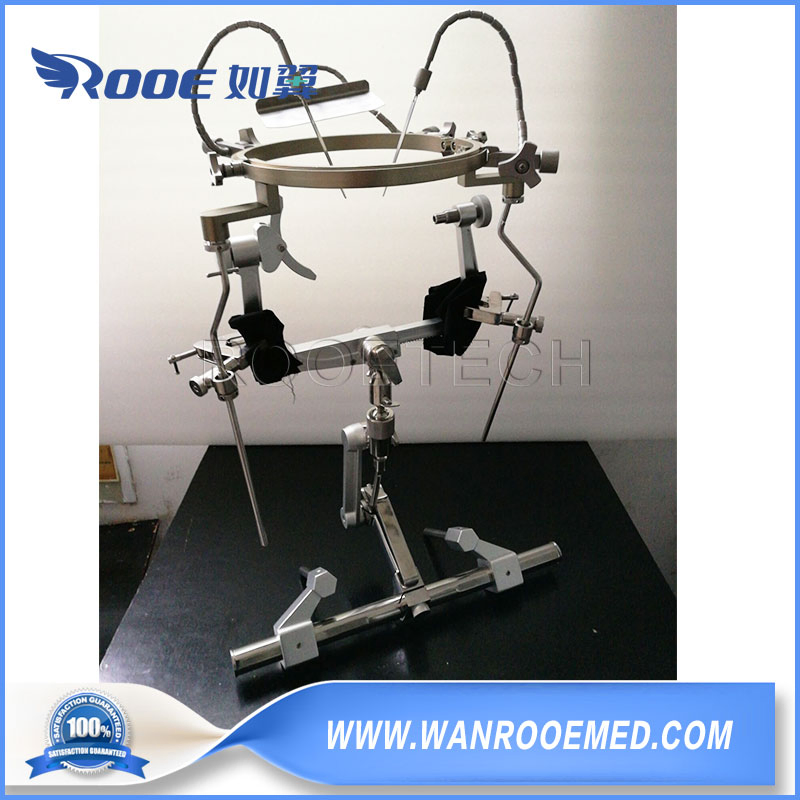 Aota303 Aluminum Alloy 3 Pin Skull Fixation Device Cranial Stabilization Halo Retractor System