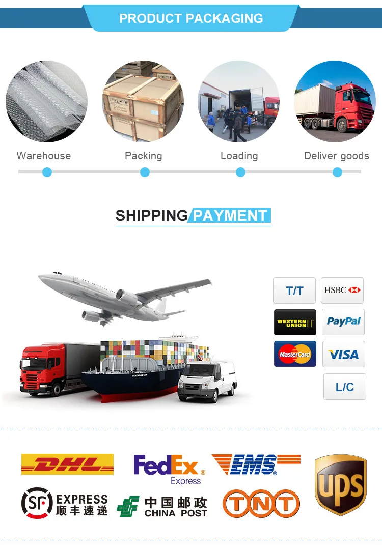 Packing and Payment Details