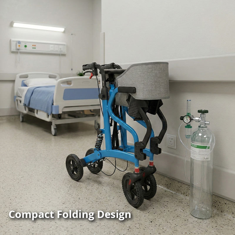 Medical Suppliers Relaxsmith Aluminum Rollator for Bedridden Patients
