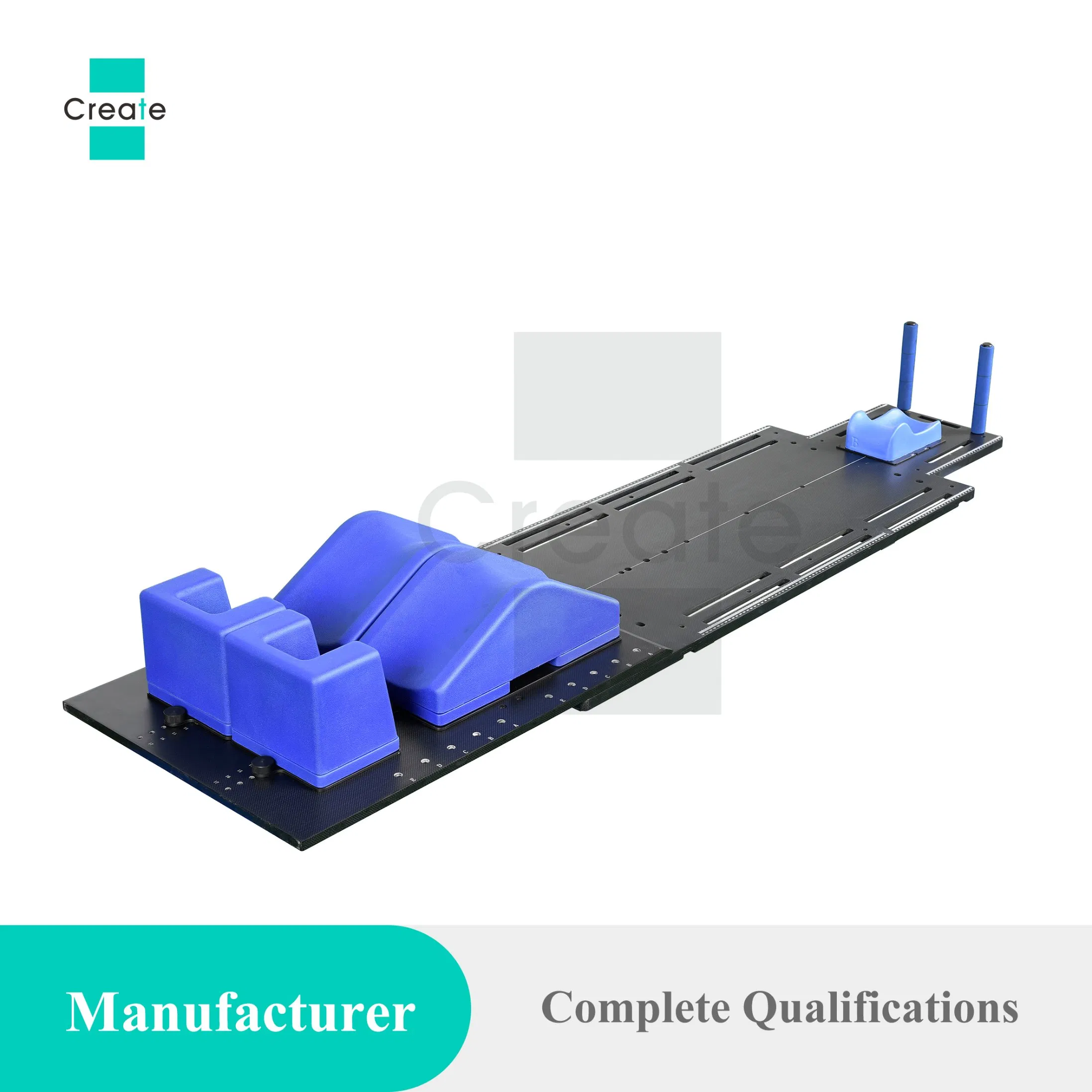 Carbon Fiber Black Radiotherapy Baseplate Lower Limbs Positioning System