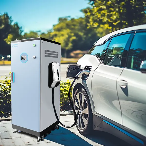 Power Wall - mobile energy storage vehicle charger for easy electricity usage