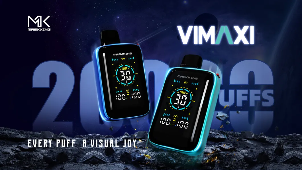 20K 20000 Puffs Vape Disposable Pen Box Mod Smart LED Screen Display Electric Cigar Vape Pen with Airflow Control