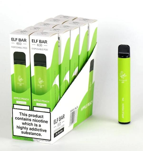 Tpd Original Factory Elf Lux 600 800 Puffs 2ml Eliquid 450mAh Elf Mon Bar Pod Disposable Vape Electronic Cigarette Puff&Bear Mini Cube OEM Available