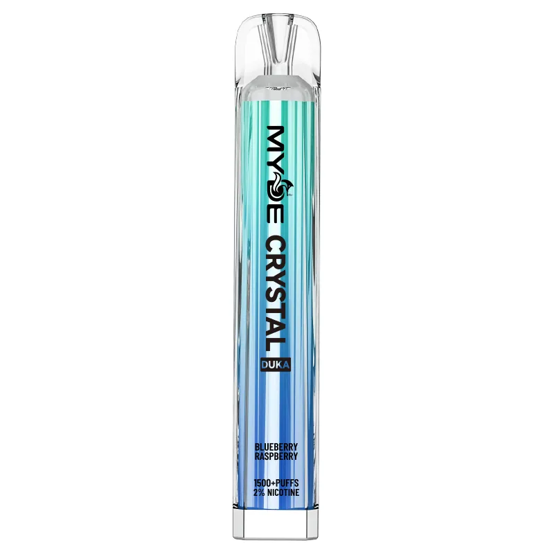 Zero Nicotine Vape Crystal Vape 600 Puffs OEM Tpd 800 1500 Puffs 9K 4000 Puffs Myde Crystal Bar