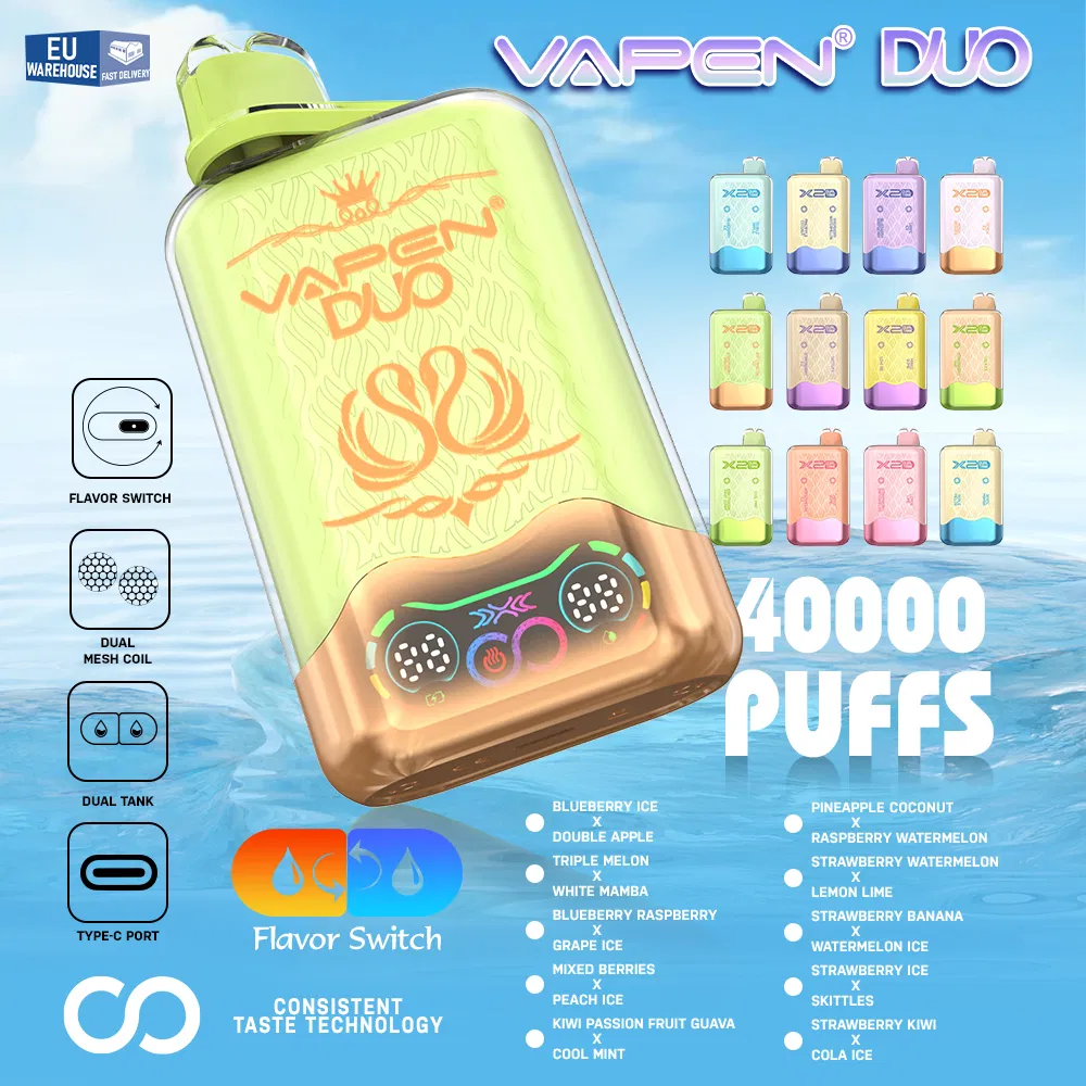 Vape Vapen Duo Twins 40000 Puffs