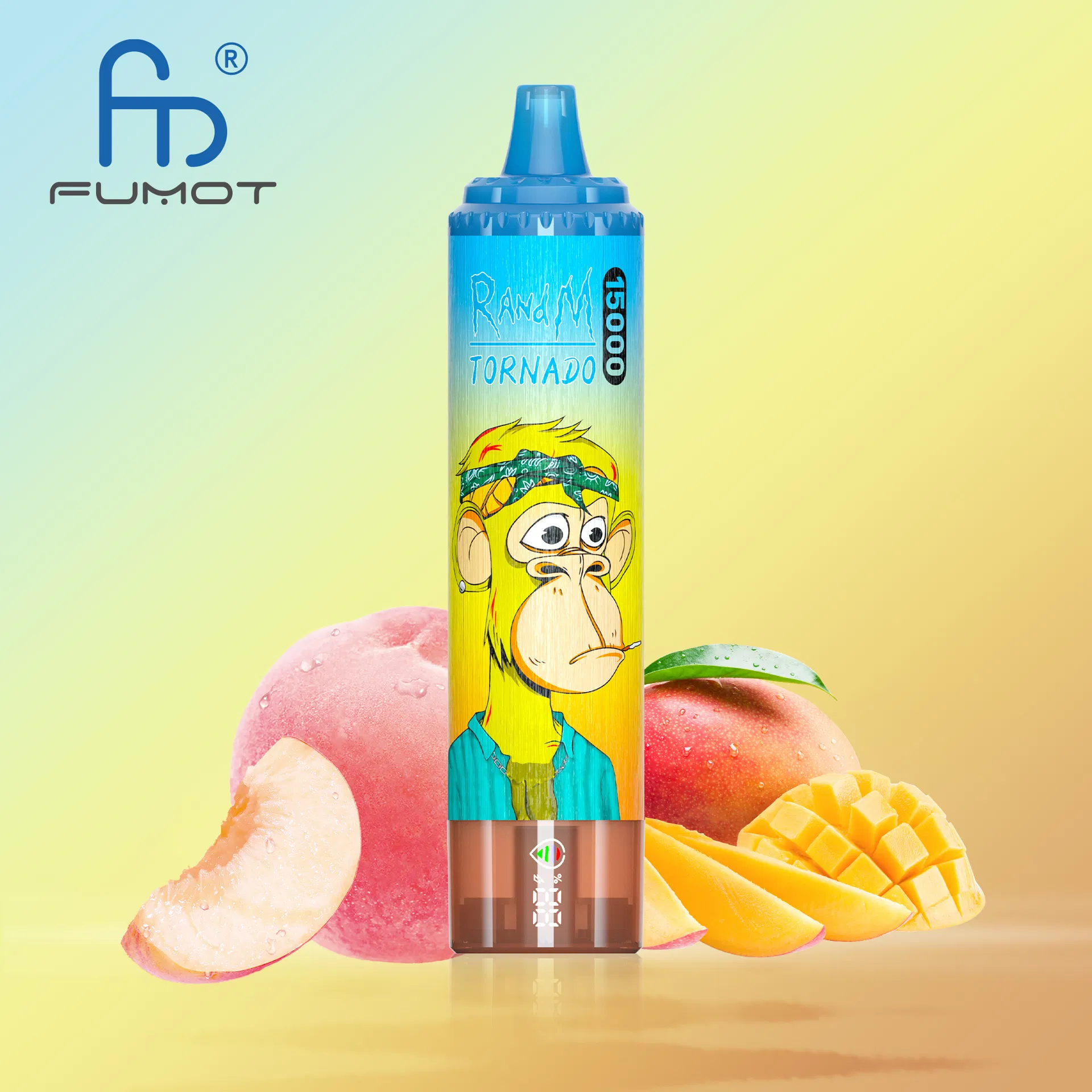 Fumot Randm Vape Tornado 15000 Puffs Disposable E Cigarette 15K