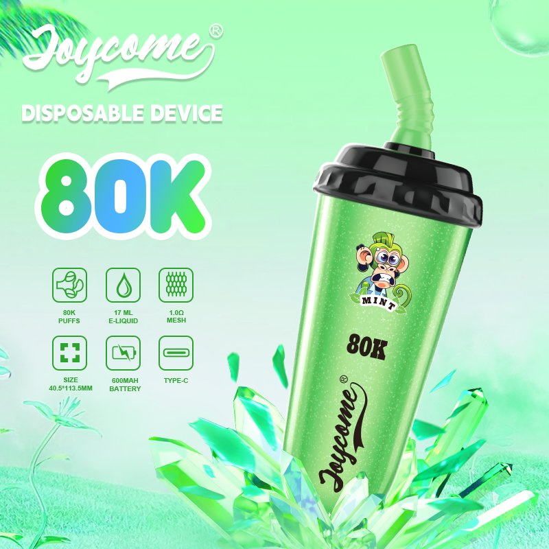 Original Factory Design 80K Disposable Vape, 600mAh Type-C Rechargeable, 1.0ω Mesh Coil, Various Flavors, Retail &amp; Wholesale Accepted