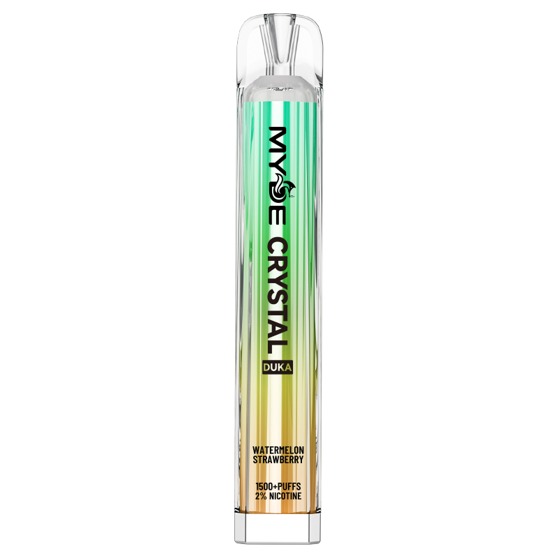 Zero Nicotine Vape Crystal Vape 600 Puffs OEM Tpd 800 1500 Puffs 9K 4000 Puffs Myde Crystal Bar