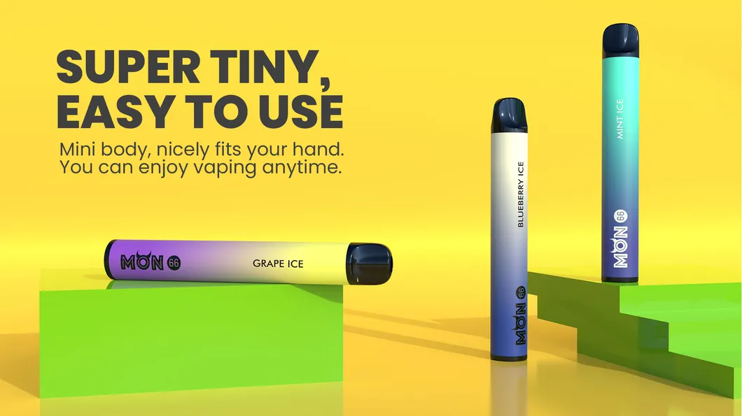 Cheap Disposable Vape Pod EU Warehouse Mini E Cigarette 600 Puffs Vaper