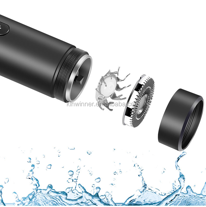 Creative 2-in-1 USB Rechargeable Double Arc Electronic Cigarette Lighter and Shaver Multifunctional Consumer Electronics