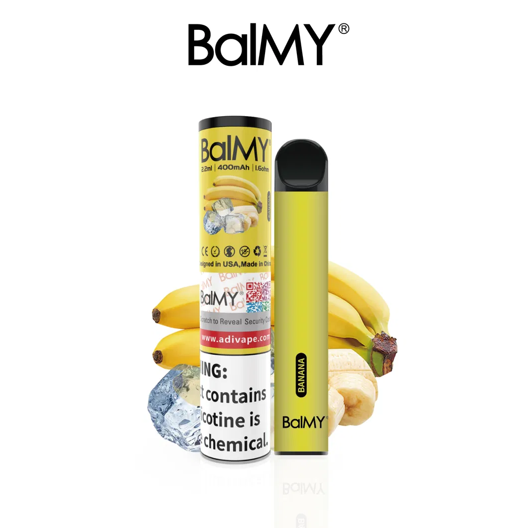 Balmy 500 Puffs Disposable Vape Without Liquid Also Can Customize Zero Nicotine Vape Pod