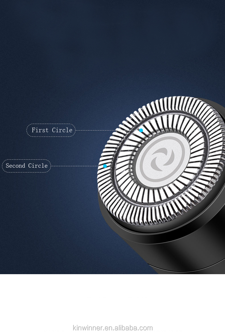 Creative 2-in-1 USB Rechargeable Double Arc Electronic Cigarette Lighter and Shaver Multifunctional Consumer Electronics