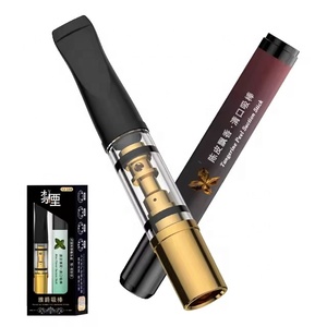 Best Selling Modern 15 Cooling Sensations Tobacco Free Vaporizer Refillable System with Interchangeable Tips Gift Option