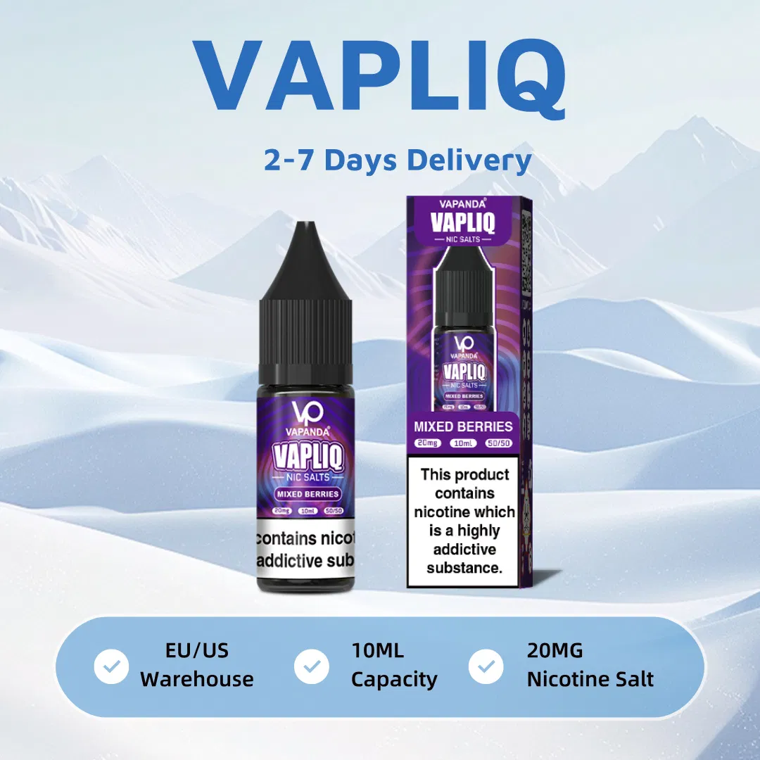 Wholesale OEM ODM Good Product E Liquid E Juice for Vape 10ml Nicotine Salt Vape Juice