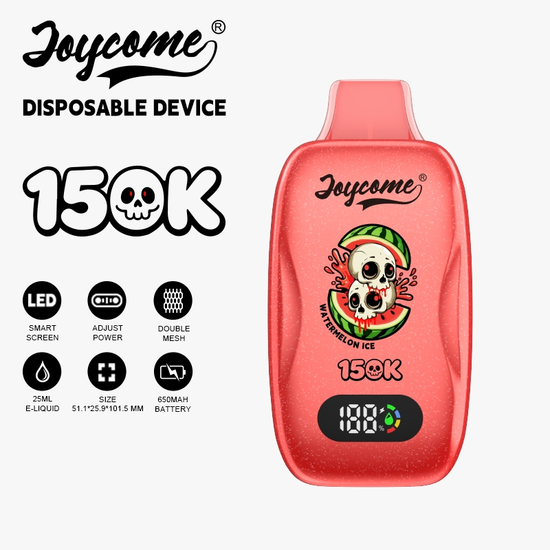 Joycome Innovative Disposable Vape 15000 Puffs Featuring Smart Display and Rechargeable Battery Design