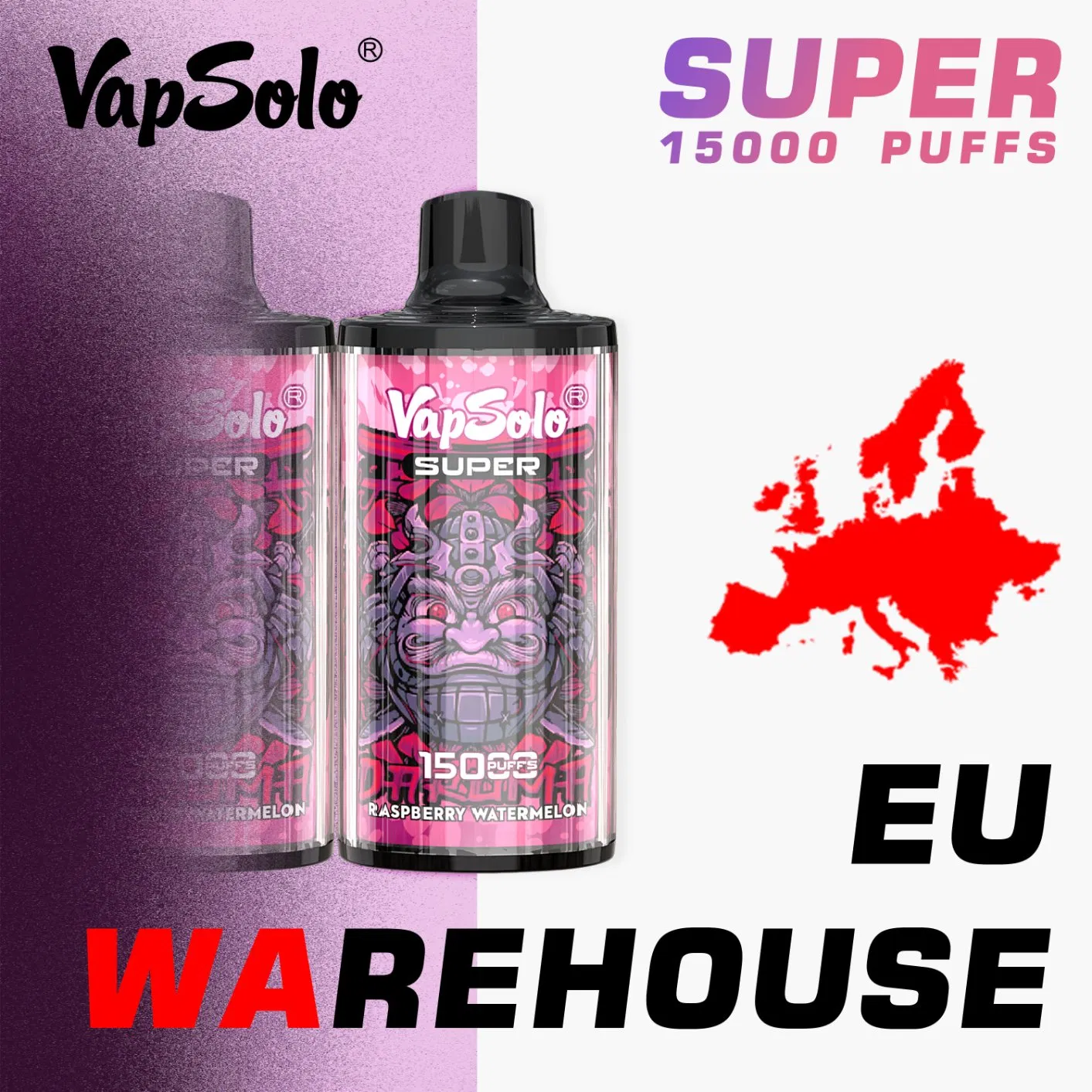 Vapsolo Super 15000 15K Puffs E Vape Disposable Vaper Pen Online Shopping Store Mini Electronic Cigarette EU Warehouse Vape 20000 30000