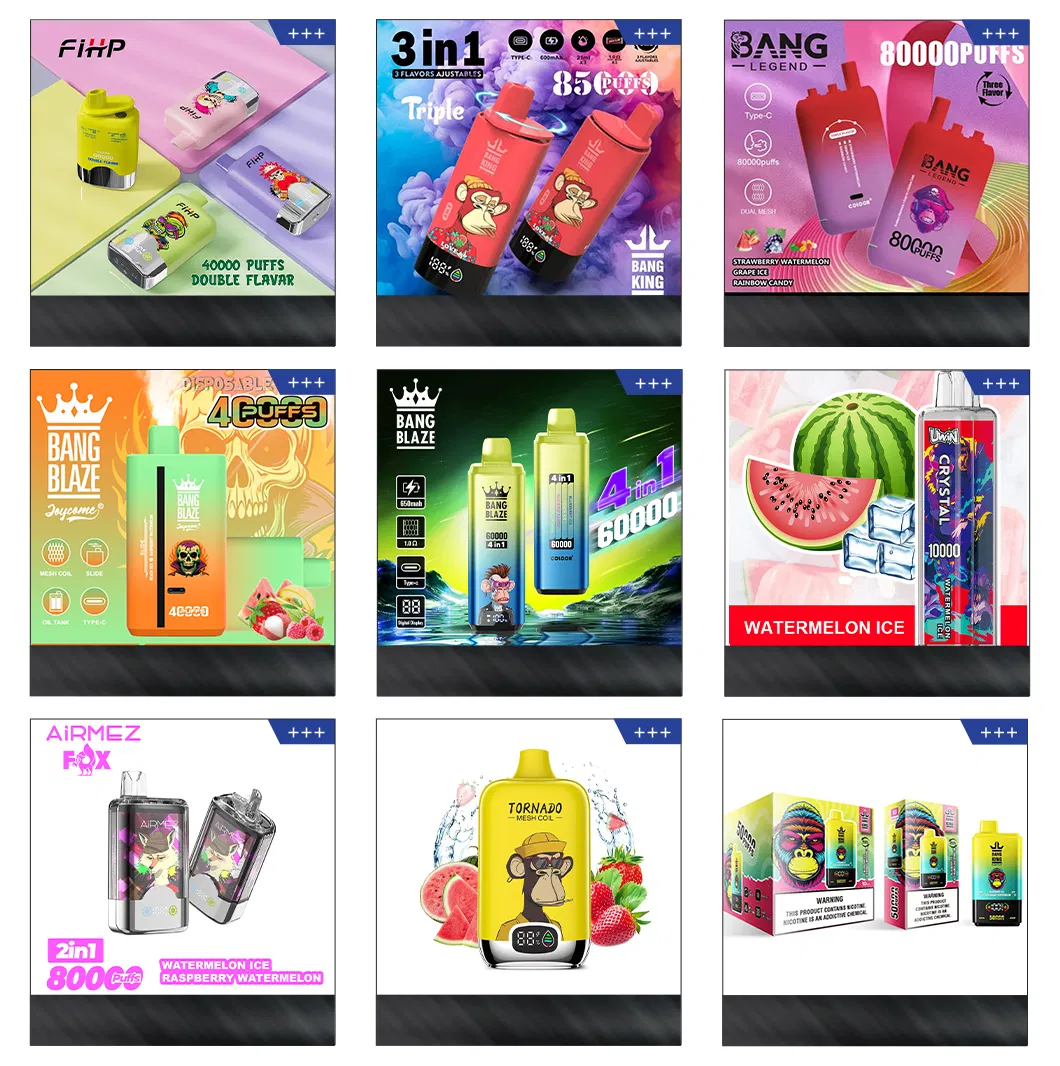 EU Warehouse 2-7days Original Vaper Zooy Zero 45K 45000 Puff Wholesale Disposable Vape Pen Liquid 20ml Rechargeable 0%2%3%5% Nicotine