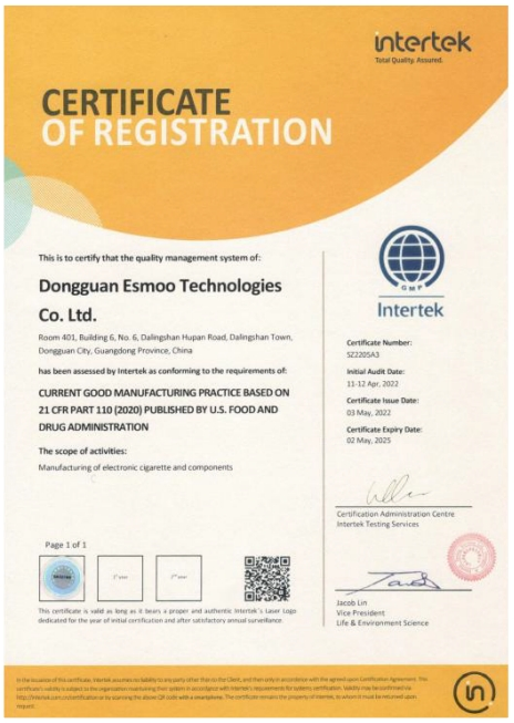 Compliance Certification 2