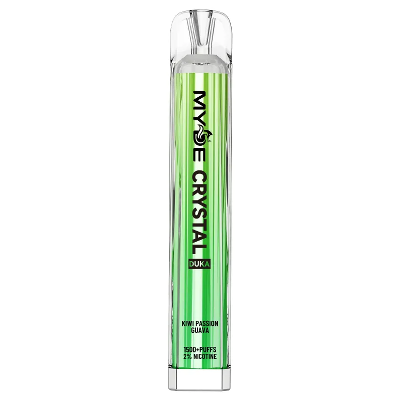 Zero Nicotine Vape Crystal Vape 600 Puffs OEM Tpd 800 1500 Puffs 9K 4000 Puffs Myde Crystal Bar
