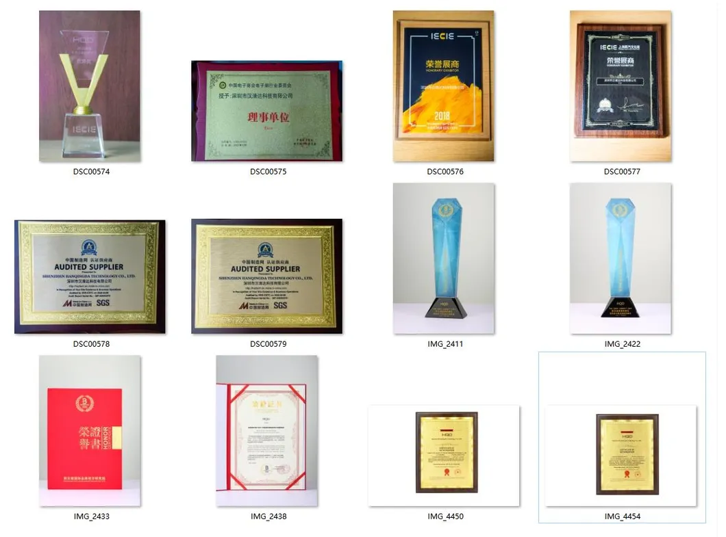 Compliance Certificates CE ROHS FCC TPD MSDS