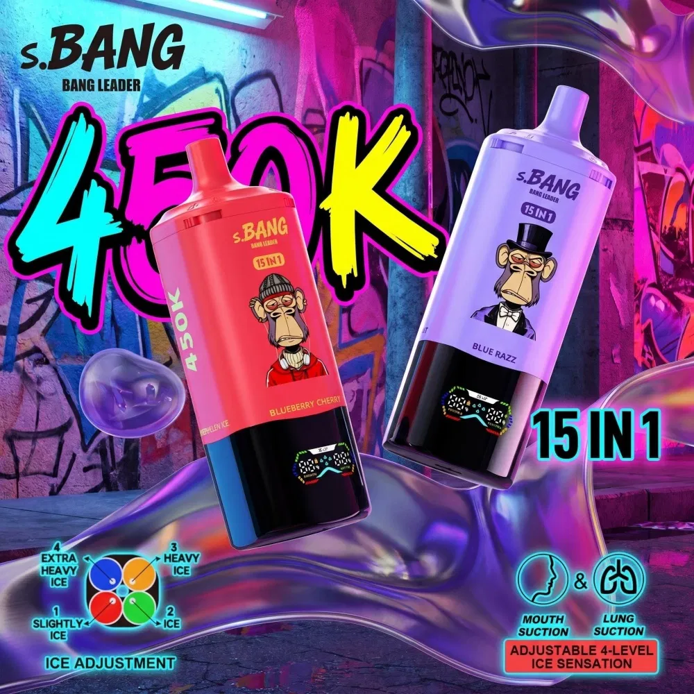 High-Performance Portable Wholesale Vape Bang Leader 450K Puffs 850mAh Battery LED Display Rechargeable Vape Disposable Flavor Vape Pen Chinese Online Shopping