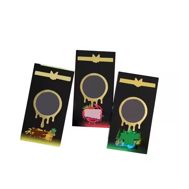 Custom Magnetic Closure Child Proof Empty 2 Gram 0.5Ml 1Ml Portable Cardboard Folders Disposable Packaging