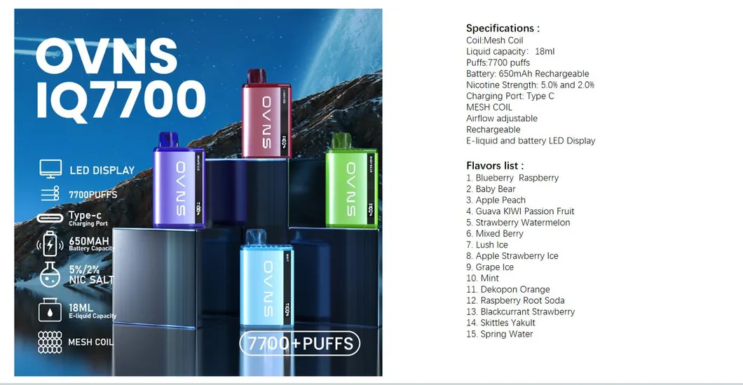 Disposable Vape Models