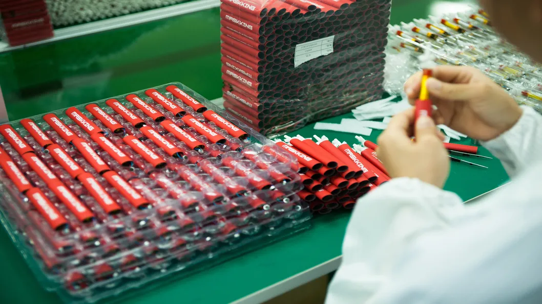 Vape Production Clean Room Factory Scene