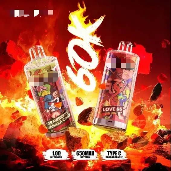 Razz 60K Puff E-Cigarette Vapes Mesh Coil Type-C Rechargeable Disposable Vape