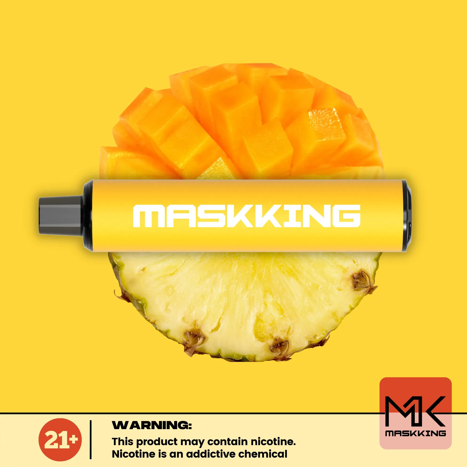 Free Nicotine Vape Device Maskking High Gts 2500 Puffs Wholesale Disposable Vape Pen