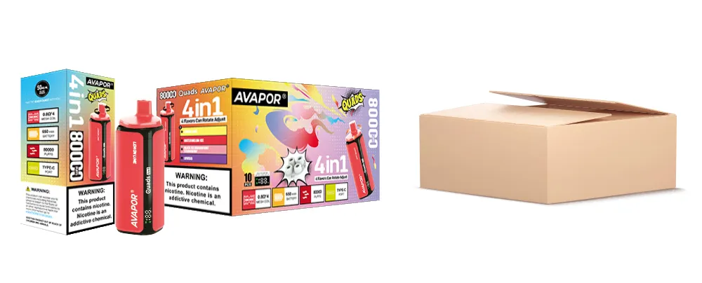 Avapor Quads Packing and Delivery Details