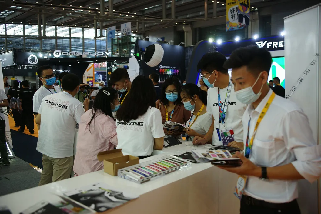 International E-cigarette Trade Show Booth