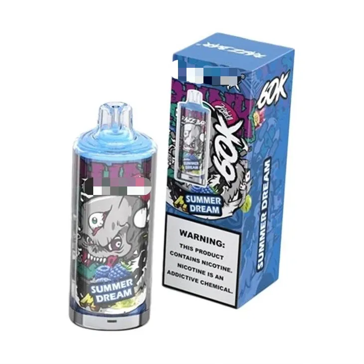 Razz 60K Puff E-Cigarette Vapes Mesh Coil Type-C Rechargeable Disposable Vape