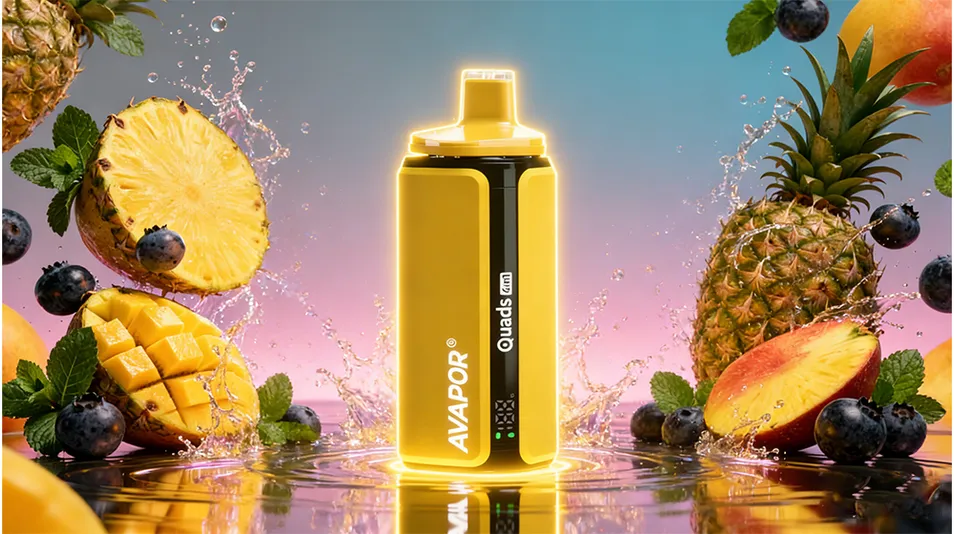 Avapor Quads 4 in 1 80K Puffs Disposable Vape Overview 2