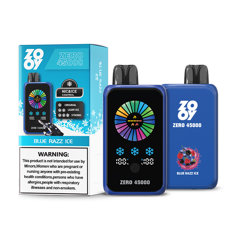 EU Warehouse 2-7days Original Vaper Zooy Zero 45K 45000 Puff Wholesale Disposable Vape Pen Liquid 20ml Rechargeable 0%2%3%5% Nicotine