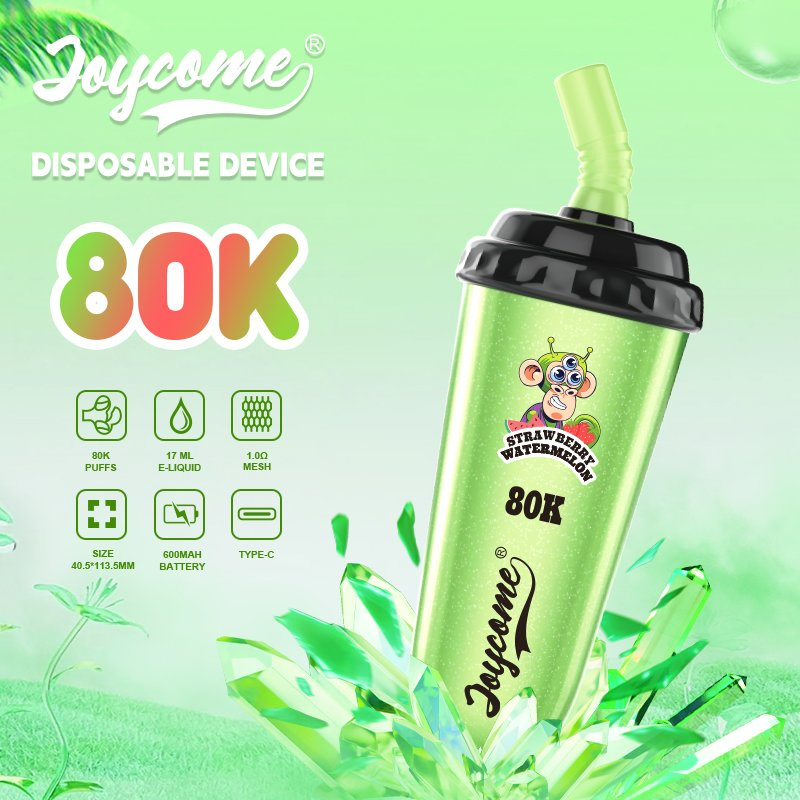 Original Factory Design 80K Disposable Vape, 600mAh Type-C Rechargeable, 1.0ω Mesh Coil, Various Flavors, Retail &amp; Wholesale Accepted