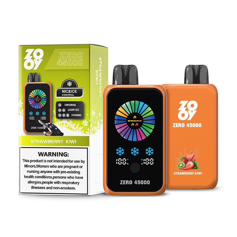 EU Warehouse 2-7days Original Vaper Zooy Zero 45K 45000 Puff Wholesale Disposable Vape Pen Liquid 20ml Rechargeable 0%2%3%5% Nicotine